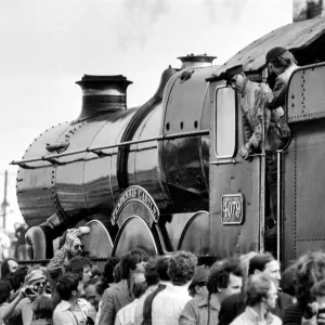 Pendennis Castle Steam Locomotive Print Pendennis Castle Steam Locomotive Print