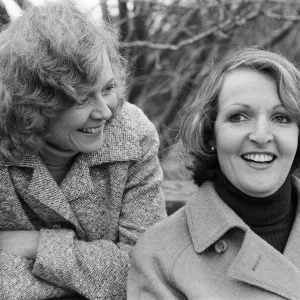 Penelope Keith and Angela Thorne Print, 31st January 1980 Penelope Keith and Angela Thorne Print, 31st January 1980