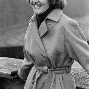 Penelope Keith on the set of "To the Manor Born". 31st January 1980