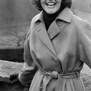 Penelope Keith on the set of "To the Manor Born". 31st January 1980