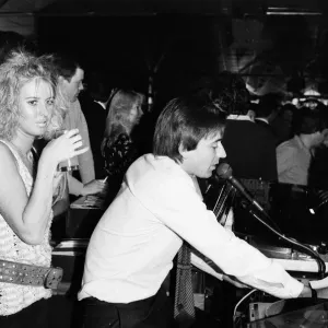 People having a fun at Scarletts'club. 1983 People having a fun at Scarletts'club. 1983