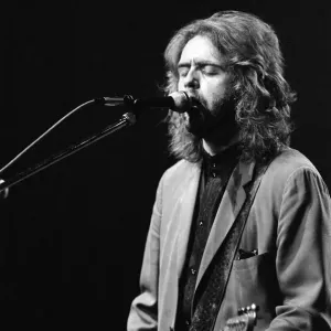 A performance at Liver Aid, Liverpool Empire Theatre. 20th September 1985