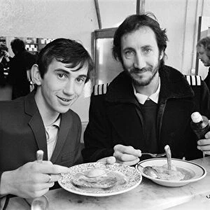 Pete Townshend, guitarist with British rock group The Who