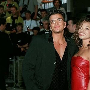 Peter Andre Singer August 98 Arriving for the premiere of Armageddon in london