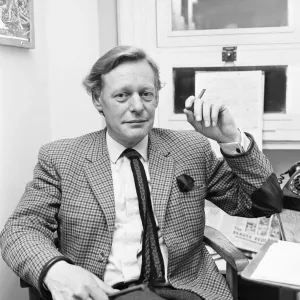 Peter Bryant at BBC Studios, Lime Grove, 27th January 1969 Print