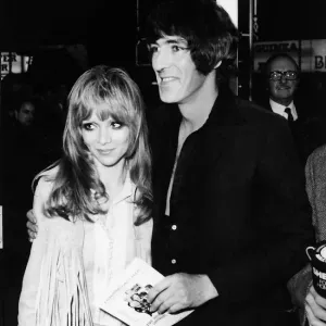 Peter Cook and Judy Huxtable 1970 Print