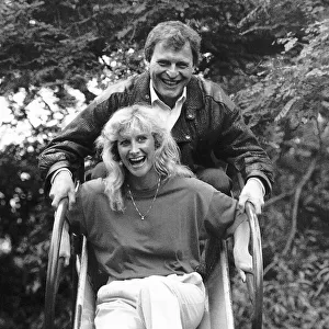 Peter Dean actor with his wife - April 1989 Dbase