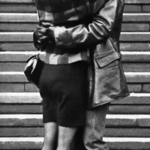 Peter Firth and Alexandra Pigg seen here filming a scene for the film Letter to Brezhnev Peter Firth and Alexandra Pigg seen here filming a scene for the film Letter to Brezhnev