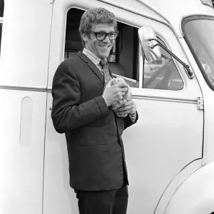 Peter Gilmore, on the film set of Carry On Doctor. This scene was filmed Peter Gilmore, on the film set of Carry On Doctor. This scene was filmed