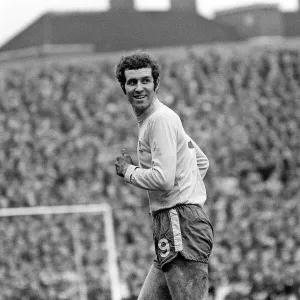 Peter Osgood in Action Print - Chelsea v QPR, 1970