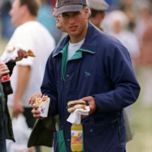 Peter Phillips August 98 Son of Princess Anne during horse trials at her Gatcombe