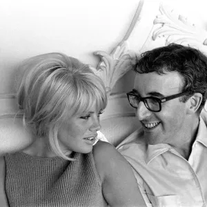 Peter Sellers and Britt Ekland, Beverly Hills 1964 Print