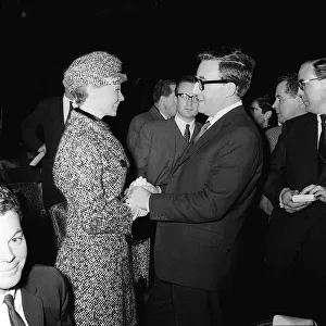 Peter Sellers and Dany Robin February 1962 at the Royal Film Performance