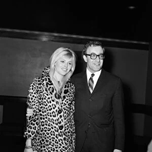 Peter Sellers took his bride-to-be Britt Ekland to see the film in which he stars, Dr
