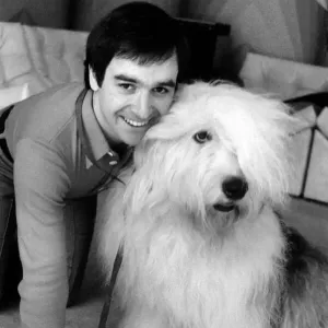 Peter Shelley Print with Dog, March 1975 Peter Shelley Print with Dog, March 1975