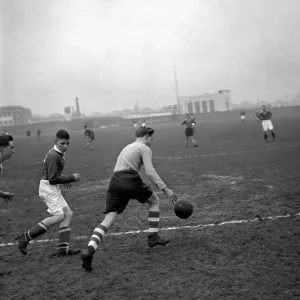 Peter Barnard with Chelsea F.C. Youth Team Print, 1953