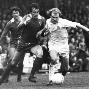 Peterborough v Leeds United FA Cup Print, 26th January 1974