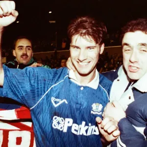 Peterborough v Liverpool 1991 League Cup Print