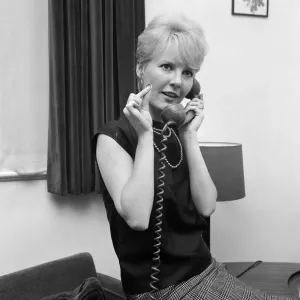 Petula Clark announces her engagement. 8th June 1961 Petula Clark announces her engagement. 8th June 1961