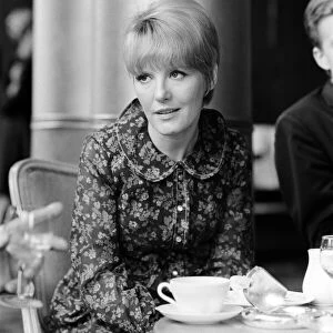 Petula Clark appears at a press reception at the Savoy. She is in London to open in