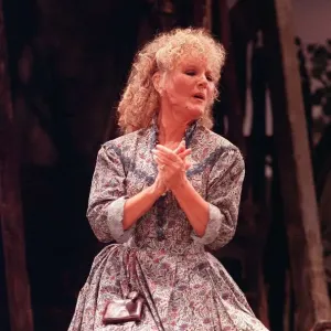 Petula Clark singer actress March 1990 in a scene from the play Someone Like Petula Clark singer actress March 1990 in a scene from the play Someone Like