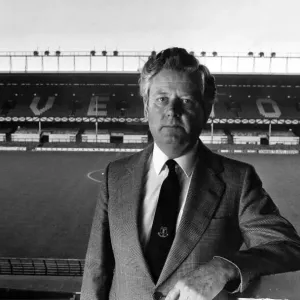 Phil Carter, Everton Chairman Print 14th May 1985 Phil Carter, Everton Chairman Print 14th May 1985
