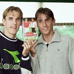 Phil and Gary Neville launch their book For Club and Country