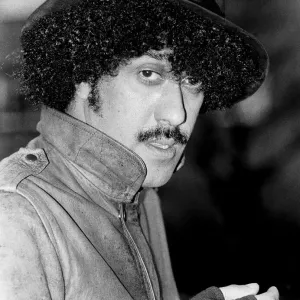 Phil Lynott lead singer of pop group Thin Lizzy Phil Lynott lead singer of pop group Thin Lizzy