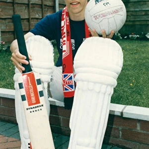 Philip Neville, aged 15 in this picture. Born Philip John Neville in 1977