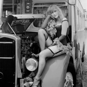 Helen Mirren as Fairground Stripper Print, 4th July 1975 Helen Mirren as Fairground Stripper Print, 4th July 1975