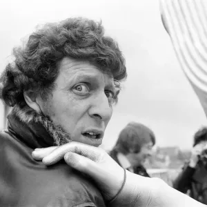 Photocall to introduce new Doctor, actor Tom Baker - the 4th Doctor - pictured with Photocall to introduce new Doctor, actor Tom Baker - the 4th Doctor - pictured with