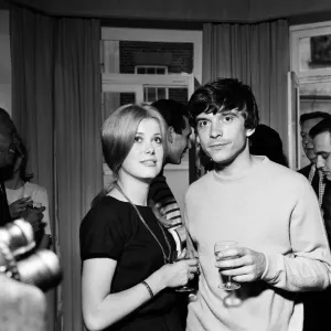 Photographer David Bailey, 27 years old, marries French actress Catherine Deneuve Photographer David Bailey, 27 years old, marries French actress Catherine Deneuve