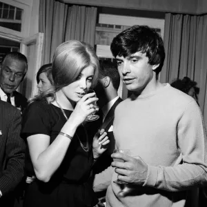 Photographer David Bailey, 27 years old, marries French actress Catherine Deneuve Photographer David Bailey, 27 years old, marries French actress Catherine Deneuve