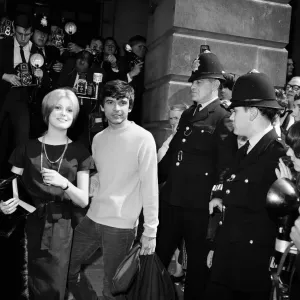Photographer David Bailey, 27 years old, marries French actress Catherine Deneuve Photographer David Bailey, 27 years old, marries French actress Catherine Deneuve