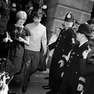 Photographer David Bailey, 27 years old, marries French actress Catherine Deneuve Photographer David Bailey, 27 years old, marries French actress Catherine Deneuve