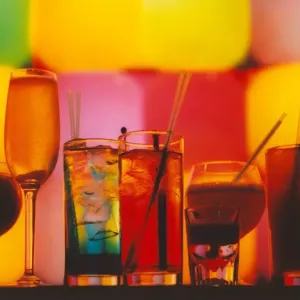 A picture of cocktails