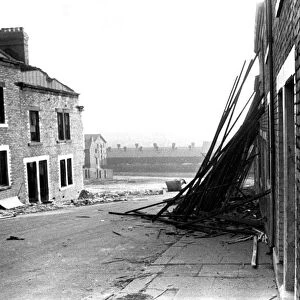 Picture of the demolition of derelict housing in the Scotswood Road area of Newcastle 14