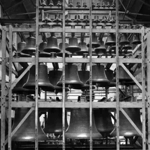 Print of a Carillon in Frame, 1929