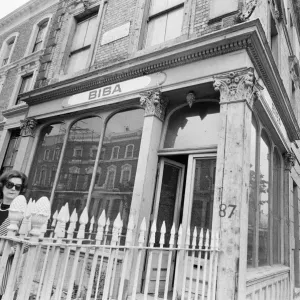 Picture shows Biba - The first store, in Abingdon Road in Kensington Picture shows Biba - The first store, in Abingdon Road in Kensington