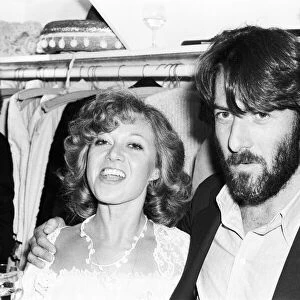 Picture shows Dustin Hoffman (left) and Elaine Paige (right)