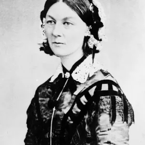 Florence Nightingale Print circa 1855 Florence Nightingale Print circa 1855