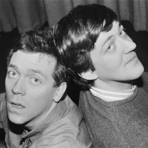 Picture shows Huge Laurie (left) and Stephen Fry (right Picture shows Huge Laurie (left) and Stephen Fry (right