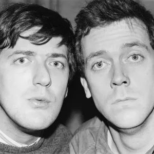 Picture shows Huge Laurie (left) and Stephen Fry (right Picture shows Huge Laurie (left) and Stephen Fry (right