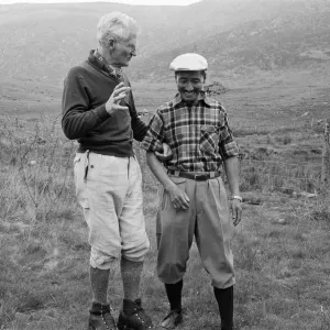 Picture shows Lord Hunt (left) and Sherpa Tensing Norgay (Sherpa Tenzing Norgay Picture shows Lord Hunt (left) and Sherpa Tensing Norgay (Sherpa Tenzing Norgay