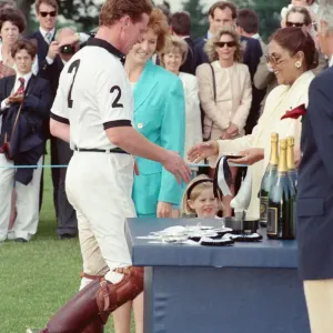 Picture shows Major James Hewitt (wearing white shirt number 2 Picture shows Major James Hewitt (wearing white shirt number 2