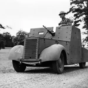 Armoured Cars - Ironsides Print, July 1940