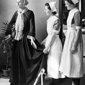Print of Florence Nightingale's Original 19th Century Dress