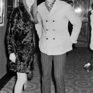 Picture shows Ready Steady Go! presenter Cathy McGowan with her partner Dave Clarke Picture shows Ready Steady Go! presenter Cathy McGowan with her partner Dave Clarke