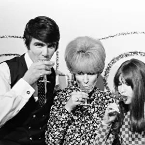 Picture shows The Ready Steady New Years Eve Party 1965 into 1966, Dave Clarke