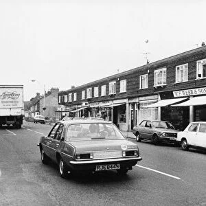 Picture shows Mill Road, Cambridge, Cambridgeshire. A Vauxhall Cavalier